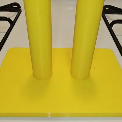 Giá đỡ giữ túi đá mỏng với hai lỗ