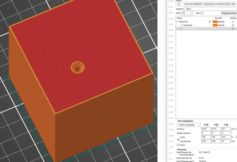 Lỗ khoan cho vít M3 (ISO) với các bộ điều chỉnh âm - Image 1