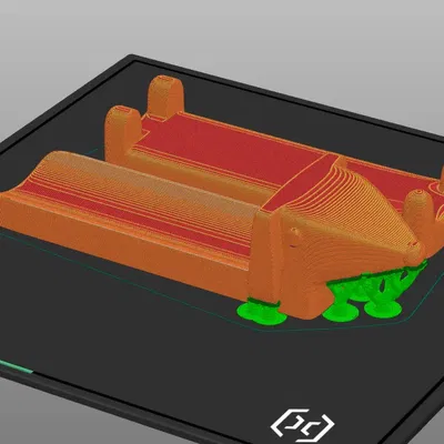 Giá đỡ xúc xích hình chó daschsund