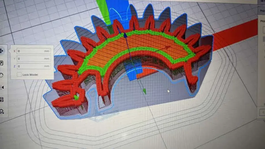 Bánh răng pinion cho hệ thống vận chuyển giấy HP Photosmart - Image 4