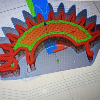 Bánh răng pinion cho hệ thống vận chuyển giấy HP Photosmart