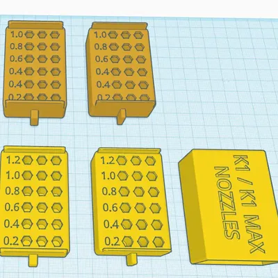 Hộp đựng đầu phun cho máy in 3D Creality K1 / K1 MAX