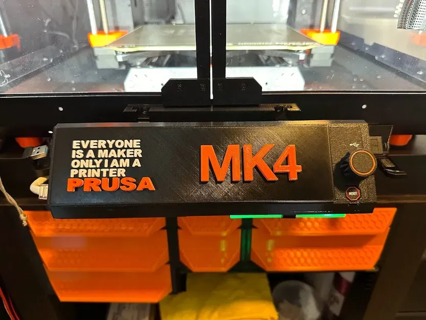 Bộ vỏ bảo vệ màn hình Prusa MK4 và HyperPixel 4 - Image 1