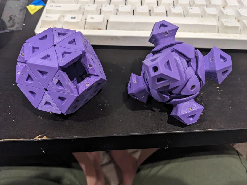 Đồ chơi xếp hình Octahedron xoay mặt với cơ chế Skewb - Image 4