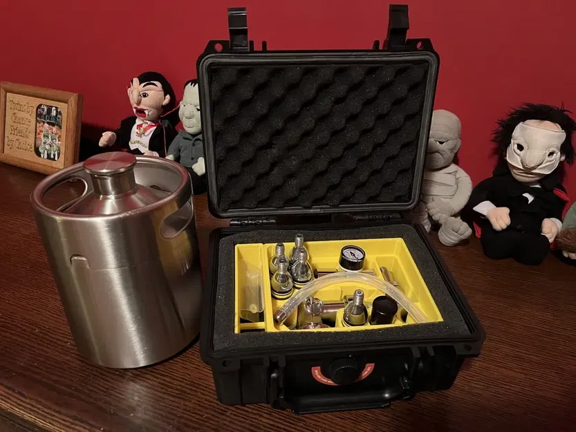 Bao đựng Mini Keg Growler 64oz bằng thép không gỉ - Image 1