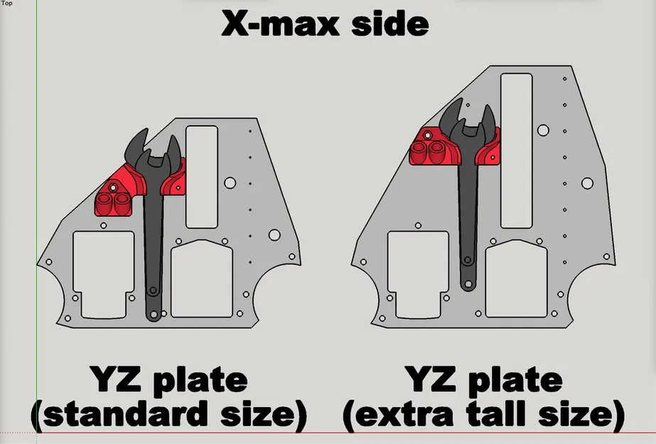 Giá đỡ in 3D cho cờ lê và đầu kẹp máy router Makita - Image 7