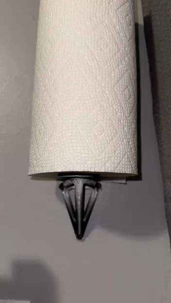 Giá đỡ giấy ăn treo tường đơn giản có thể điều chỉnh - Image 1