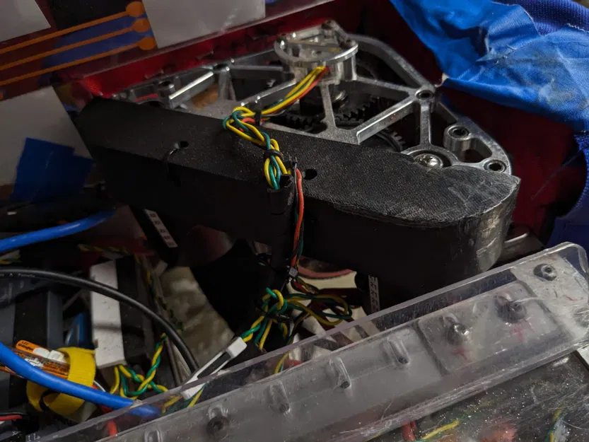 Bìa che mô-đun xoay SDS MK4i giữ dầu và dây điện - Image 1