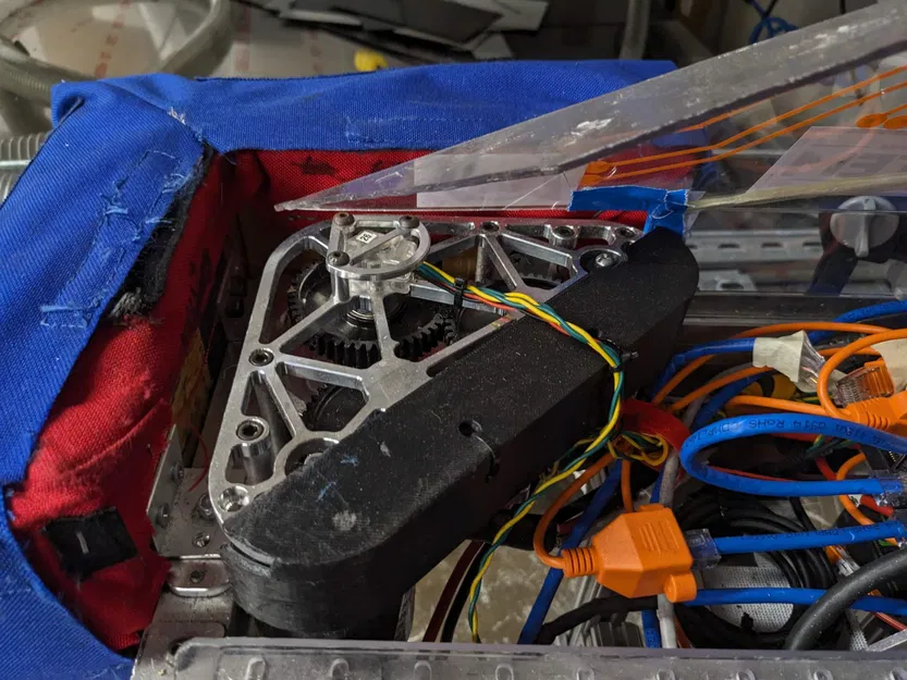 Bìa che mô-đun xoay SDS MK4i giữ dầu và dây điện - Image 2