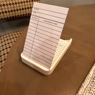 Giá đỡ và hộp đựng thẻ chỉ mục 3x5 inch