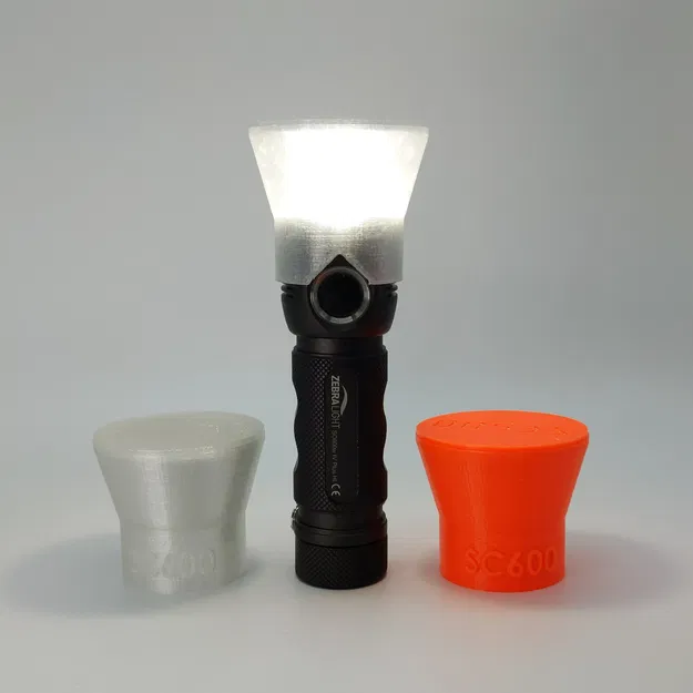 Đèn khuếch tán Zebralight SC600 cho ánh sáng tối ưu - Image 1