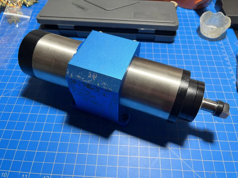 Bộ chuyển đổi gắn trục từ 69mm sang 65mm cho máy CNC - Image 1