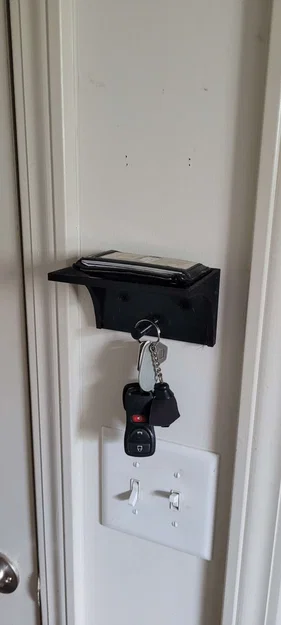 Giá treo chìa khóa và ví treo tường tiện lợi - Image 1