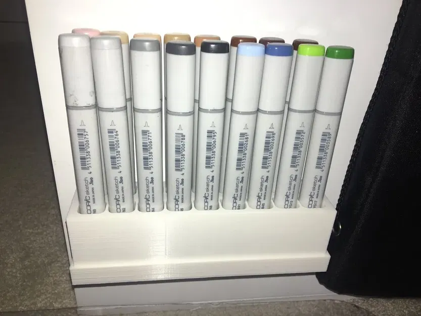 Khay và kệ tháo rời cho 18 bút Copic - Image 3