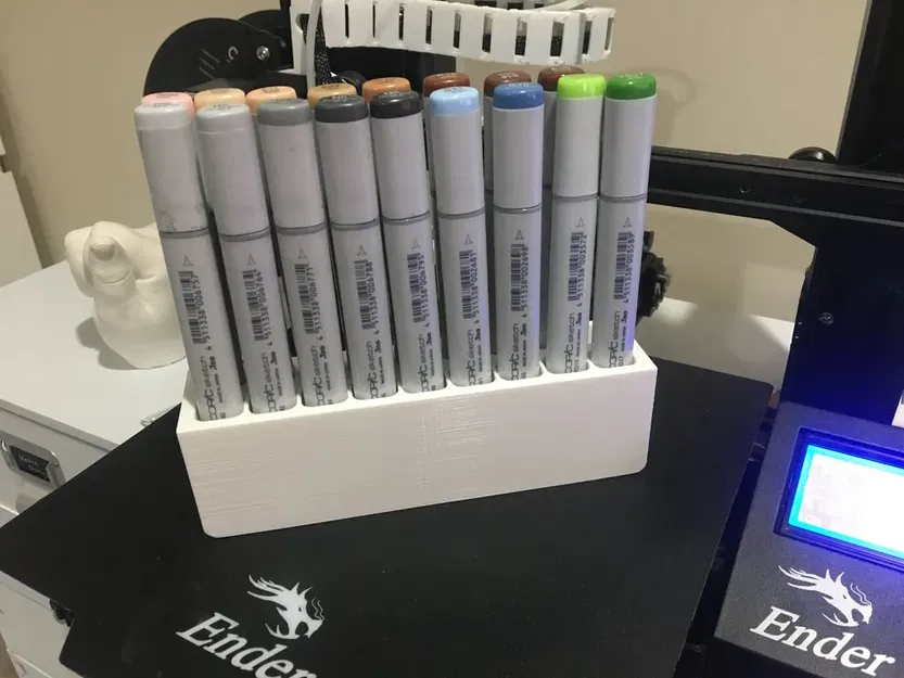 Khay và kệ tháo rời cho 18 bút Copic - Image 6