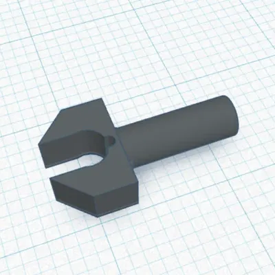 Cái kẹp/ móc Lego Bar 1L tương thích với các khối Lego