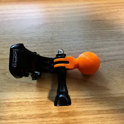 Bộ chuyển đổi RAM 25mm sang GoPro với 2 chấu