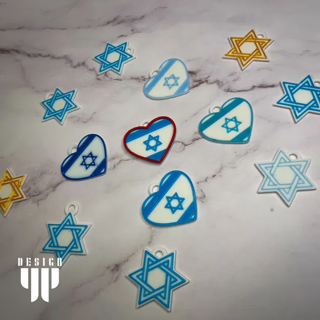 Hình trái tim đỏ yêu Israel trong ký ức nạn nhân vụ tấn công... - Image 1