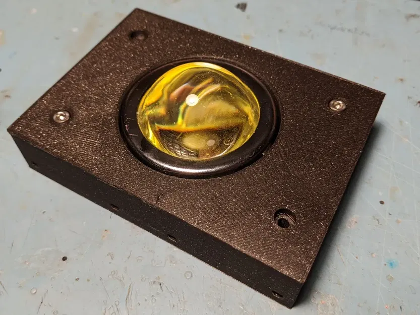 Vỏ đèn LED lớn 100W với ống kính và phản xạ tách biệt - Image 1