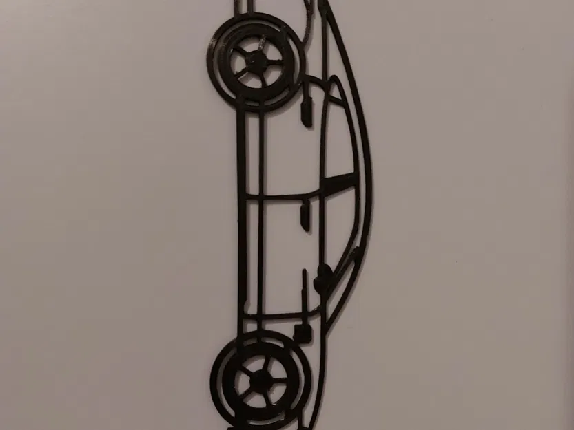 Nghệ thuật tường hình bóng Porsche Taycan - Image 3