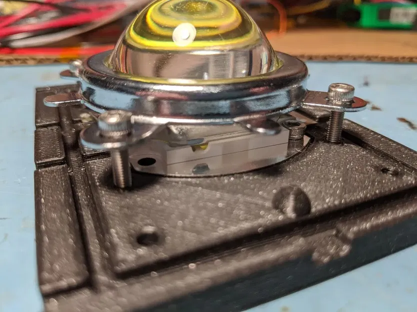 Vỏ đèn LED lớn 100W với ống kính và phản xạ tách biệt - Image 4