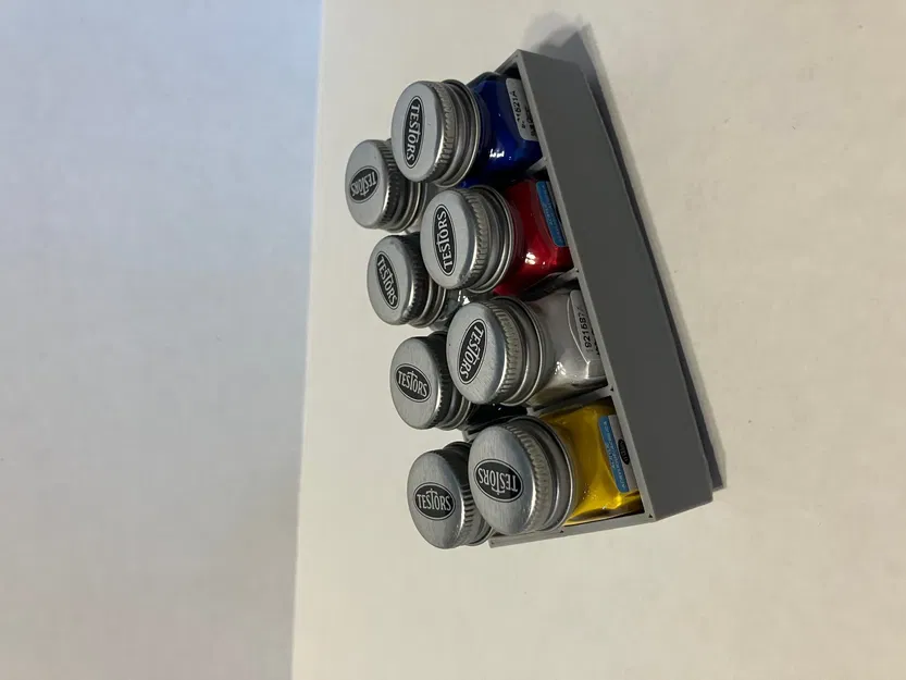 Giá đỡ sơn Testor cho tổ chức và lưu trữ - Image 1