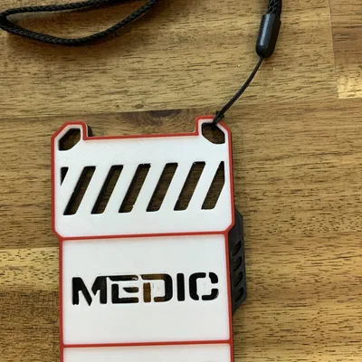 Giá đỡ thẻ truy cập phong cách Cyberpunk (10 biến thể)