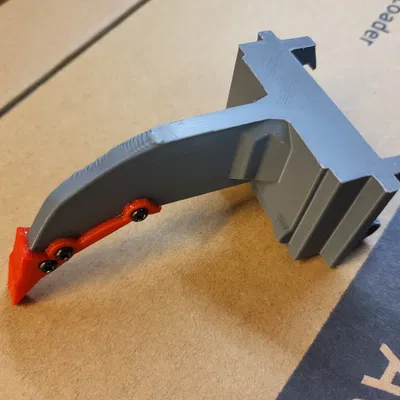 Móng vuốt Ripper cho máy xúc mini Lesu MCL8 - AOUE