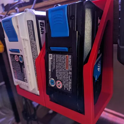 Giá đỡ pin Hart 6AH 40V với thiết kế cải tiến