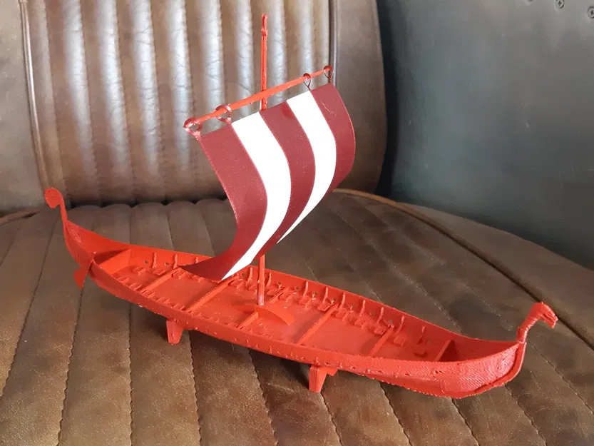 Tàu Longship Valheim cho mô hình in 3D - Image 2