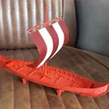 Tàu Longship Valheim cho mô hình in 3D - Thumbnail 2