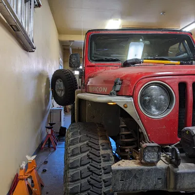 Di chuyển đèn báo cho fender Jeep TJ Genright