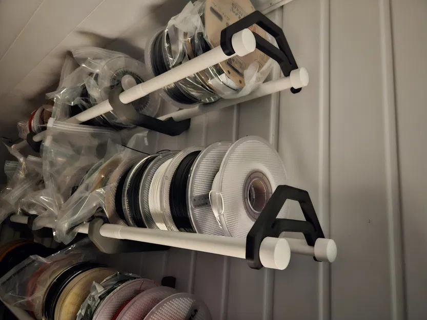 Giá đỡ giá đựng cuộn filament gắn tường - Image 1