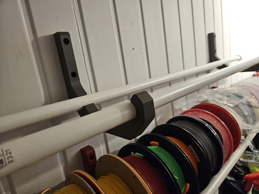 Giá đỡ giá đựng cuộn filament gắn tường - Image 4