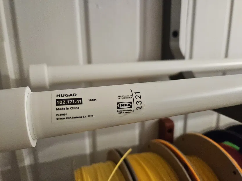 Giá đỡ giá đựng cuộn filament gắn tường - Image 6