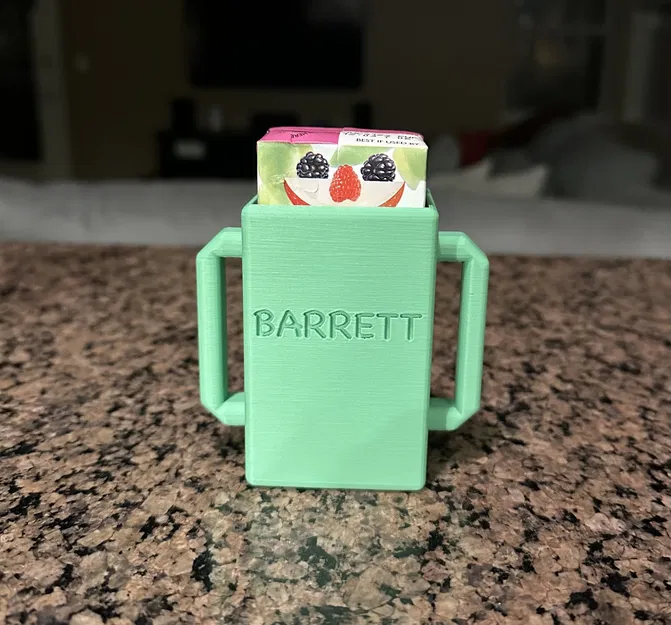 Giá đỡ hộp nước trái cây cho trẻ em có tay cầm - Image 4