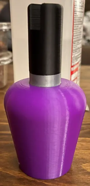 Giá đỡ danh thiếp hình chai sơn móng tay - Image 1