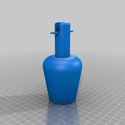 Giá đỡ danh thiếp hình chai sơn móng tay