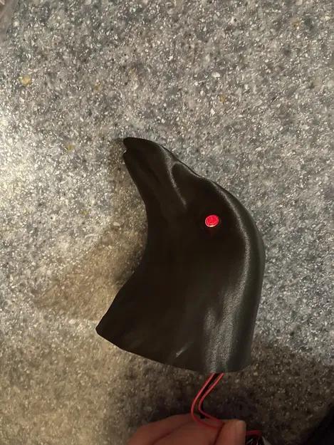 Quạ Halloween với mắt LED - Image 4