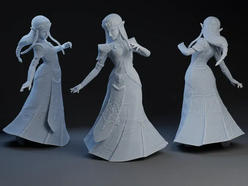 Nhân vật công chúa Zelda trong trò chơi huyền thoại - Image 1