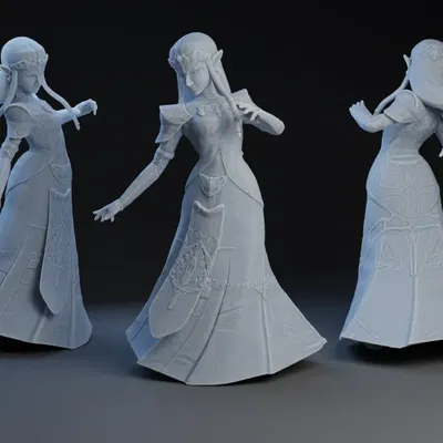 Nhân vật công chúa Zelda trong trò chơi huyền thoại