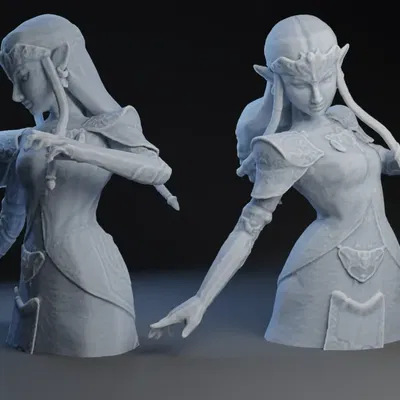 Nhân vật công chúa Zelda trong trò chơi huyền thoại