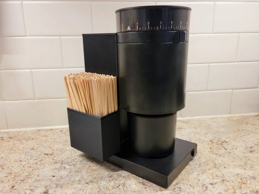 Thùng chứa bên cho máy xay cà phê Fellow Opus - Image 1