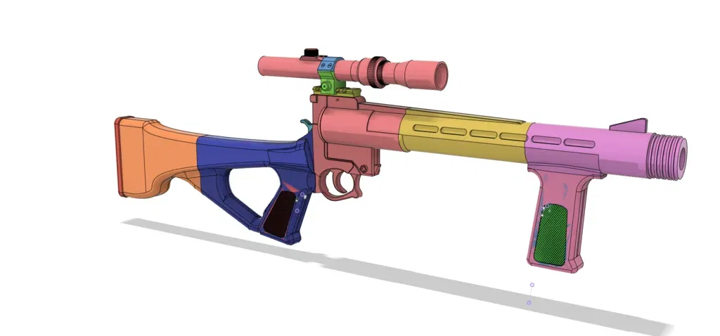 Súng Blaster Deathwatch dựa trên Deftech 1315 - Image 3