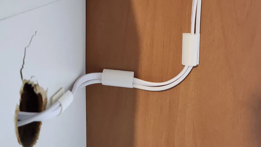 Bộ tổ chức dây cáp đơn giản có thể điều chỉnh chiều dài - Image 2