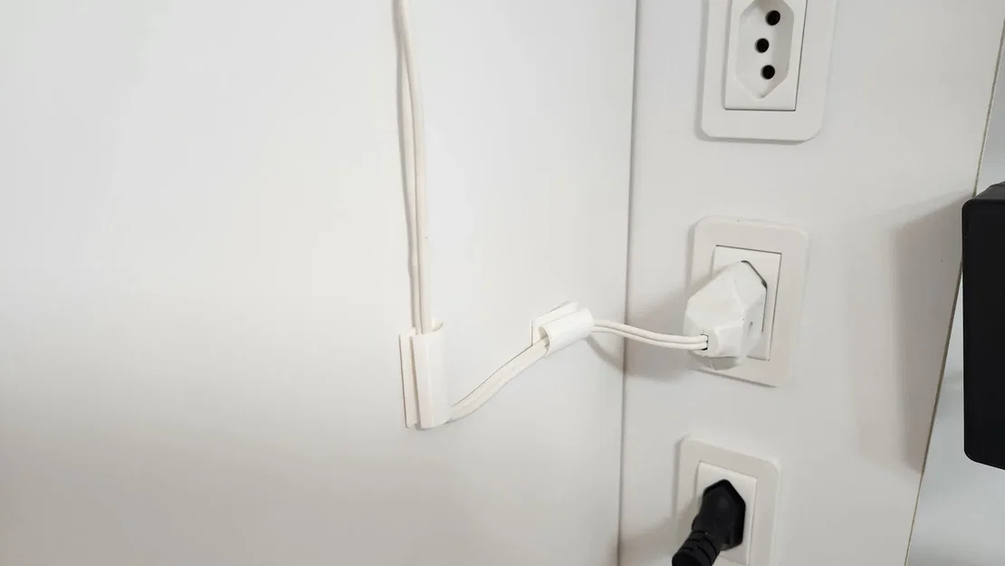 Bộ tổ chức dây cáp đơn giản có thể điều chỉnh chiều dài - Image 3