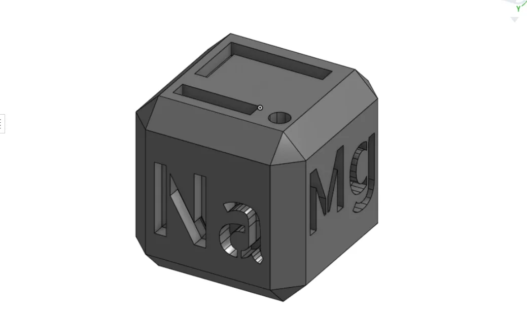 Khối lập phương hóa học thiết kế cho lớp học hóa học - Image 1