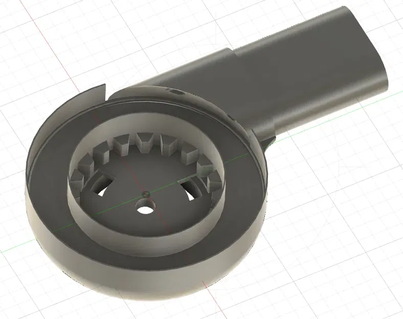 Cụm bản lề tay cầm cho xe đẩy Britax Go - Image 2