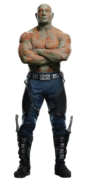 Buckle thắt lưng Drax the Destroyer cho trang phục cosplay - Image 1