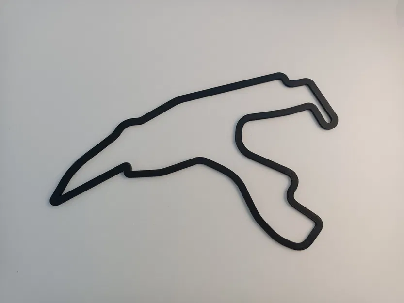 Mô hình đường đua Circuit de Spa-Francorchamps chi tiết cao - Image 1